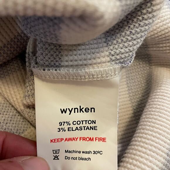 Wynken Waffle Knit Striped Dress - Picture 5 of 6